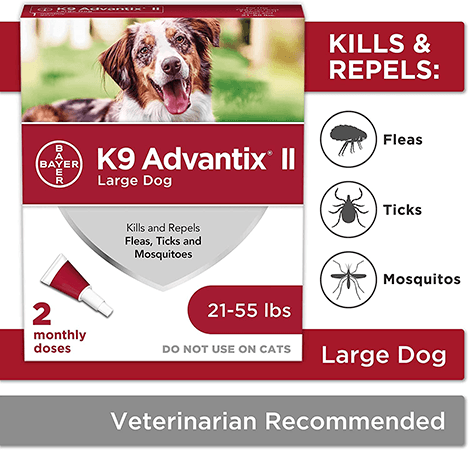 K9, one of the best flea treatments for dogs