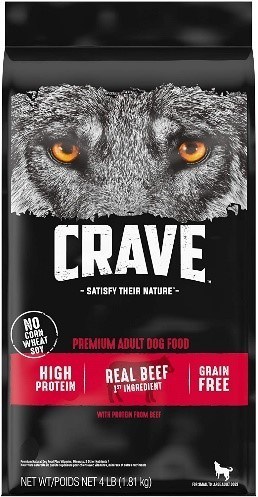 Crave Grain-Free, High Protein Adult Dry Dog Food